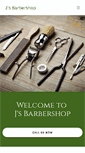 Mobile Screenshot of jsbarbershop.com